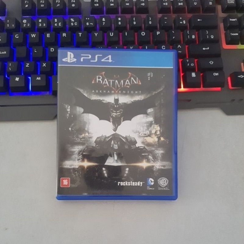 Batman Arkham Knight Ps4 Mídia Física Dublado Br Lacrado