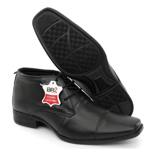Sapato De Couro Masculino Oxford De Amarrar Promoção