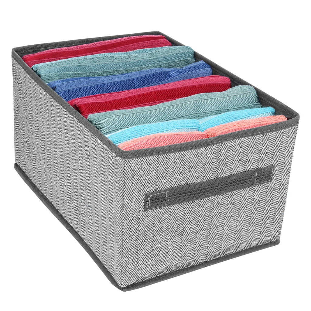 Caixa Organizadora Colmeia Guarda-Roupas TNT Ecológico Anti-Poeira Insetos Umidade Multiuso 36x25