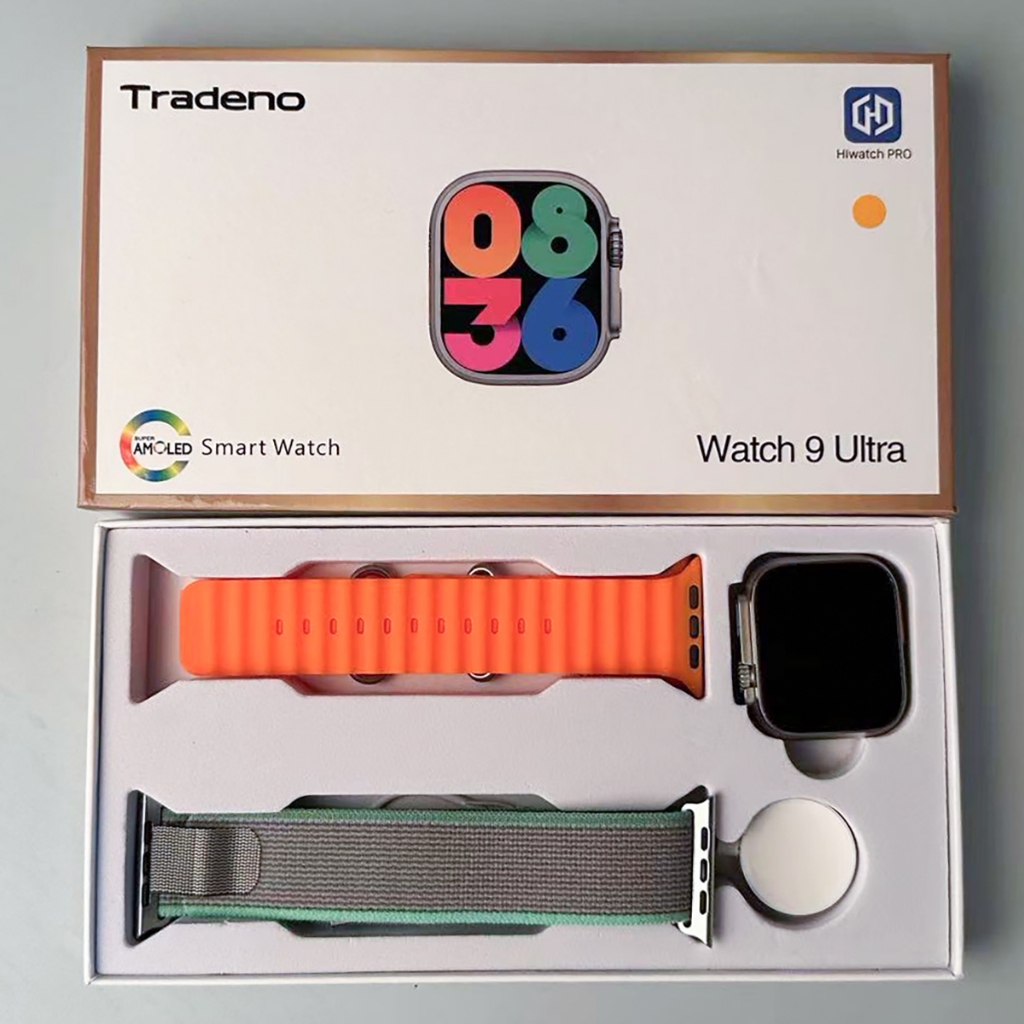 Relógio Ultra 9 2024 Novo Inteligente watch 9 Ultra Série 9 Bússola 2.2 ...