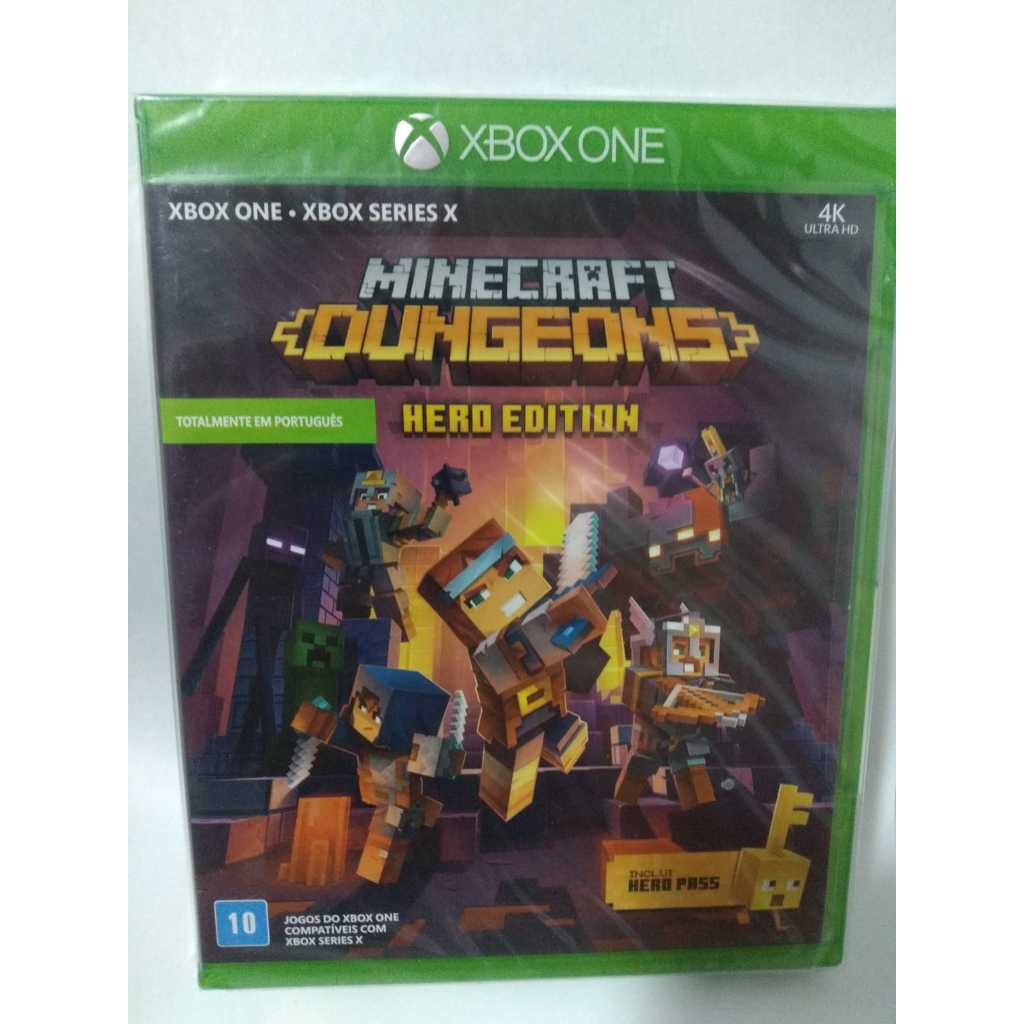 Jogo Minecraft Legends Deluxe Edition Xbox One Físico Novo em Promoção na  Americanas