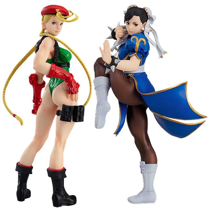 Boneco Street Fighter Cammy ou Chun Li