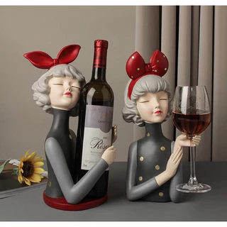 kit Mili Wine Estatueta