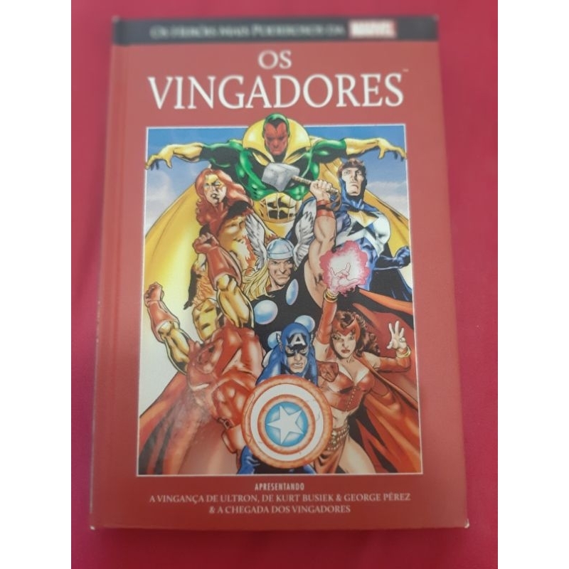 Os Heróis Mais Poderosos Da Marvel Os Vingadores Volume 1 Quadrinhos