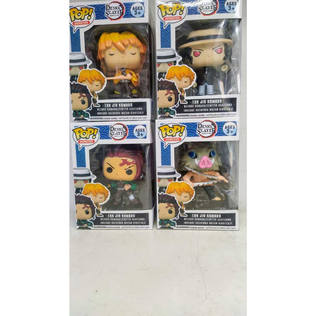 Funko Pop Demon Slayer/Kimetsu no Yaba e seus personagens(escolher)