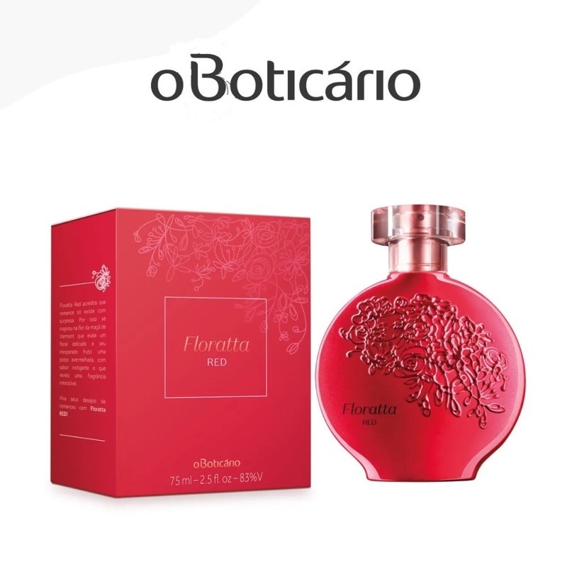 O Boticario - FLORATTA in ROSE Eau de Toilette Women's Perfume - 75 ml /  2.5oz