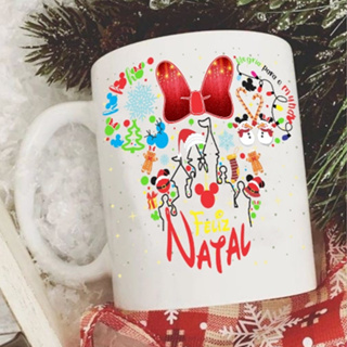 Caneca personalizada natal mickey