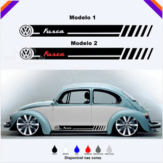 Adesivo faixa lateral do vw Volks vagem fusca 1300 1600 Itamar