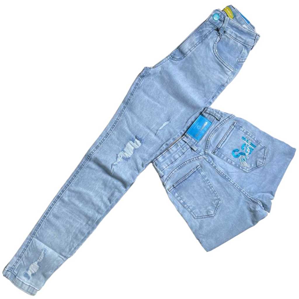 CALÇA JEANS LYCRA F SKINNY C/MEDIA 36/48 - VFCJ0038