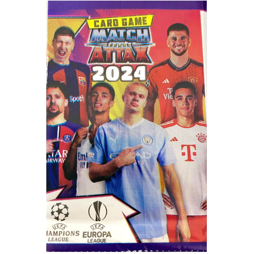 100 cards CHAMPIONS LEAGUE 2024 = 25 pacotes fechados Shopee Brasil