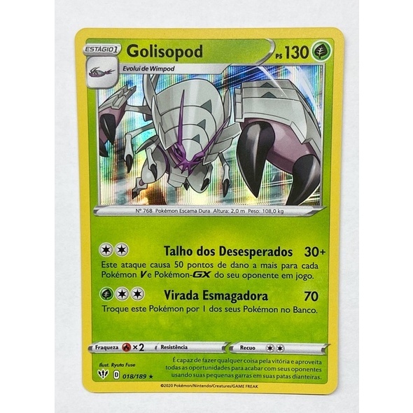 Camerupt (carta rara tipo fogo) - Pokémon TCG Cards (original em português)
