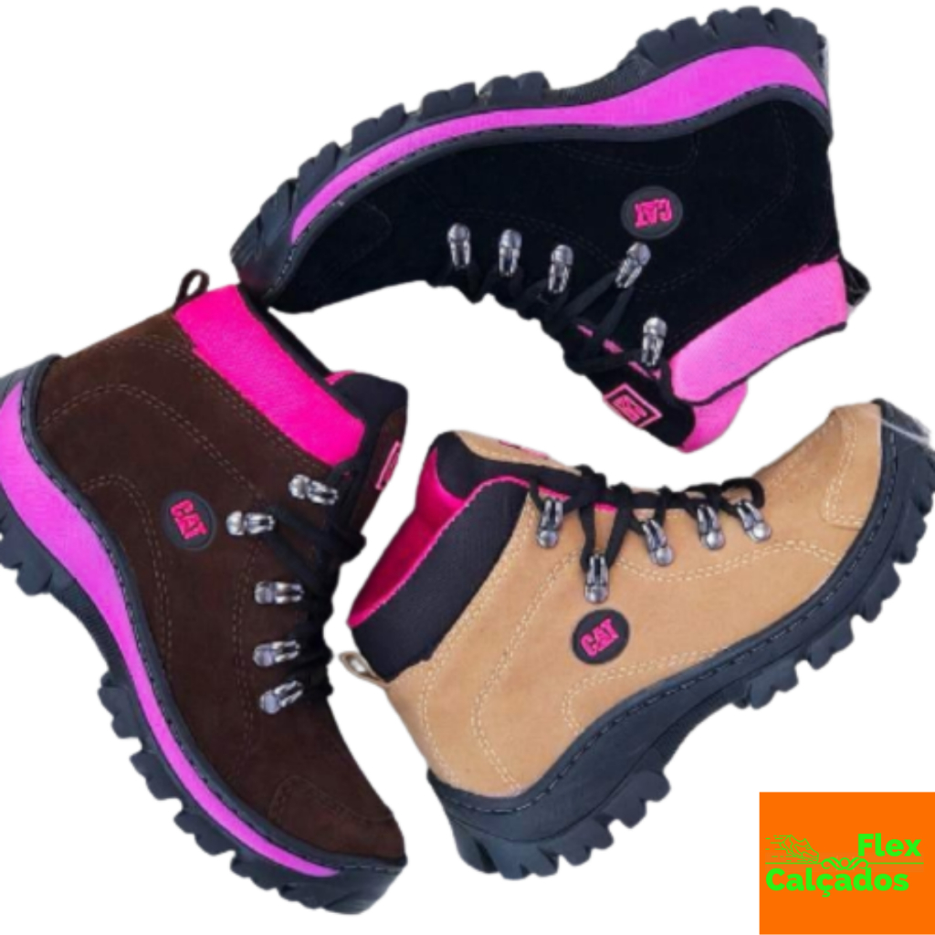 Botas femininas pretas com zíper na parte de trás, sapatos modernos com  bico redondo e cadarço, botas femininas de plataforma de cor lisa curtas