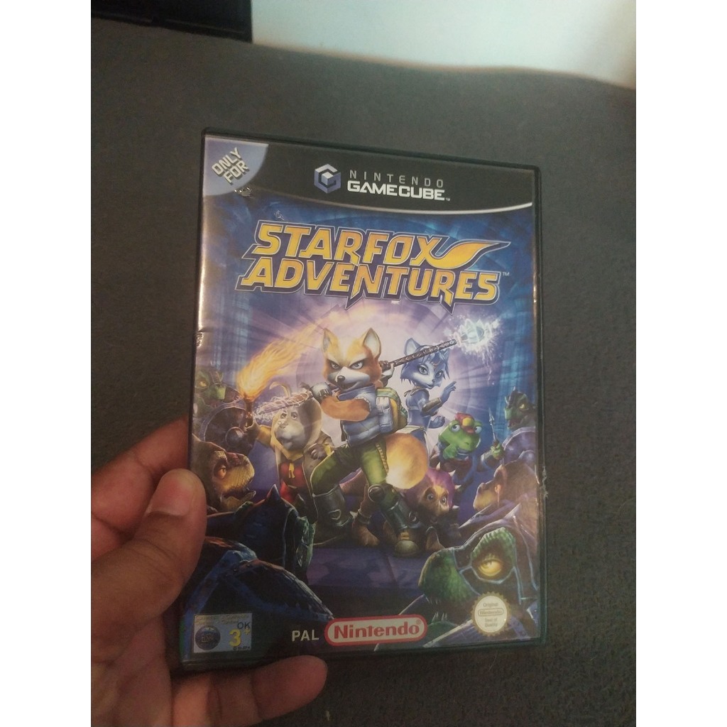Jeu GameCube StarFox Adventures - Version PAL ESP - Complet En Très Bon État