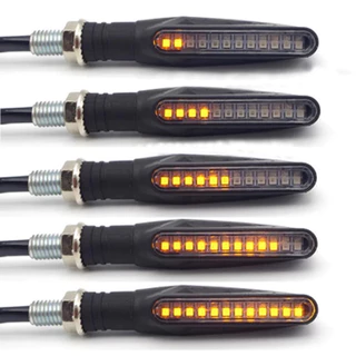 Pisca Seta Led Palito Sequencial Esportivo Hornet Fazer Cb300 Xj6 Xre300 Cg Titan Fan Bros Factor