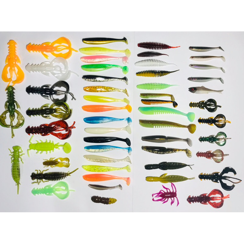 3Pcs/lot Rubber Frog Soft Bait 60mm 5.2g Fishing Lures 3 Colors