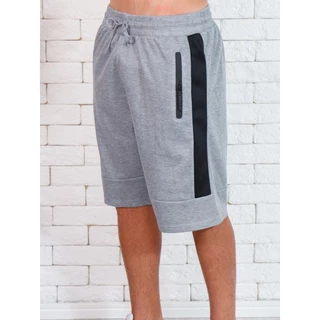 Bermudas Moletom Masculino Com Elastano, Bolsos Com Zíper ZMZ101