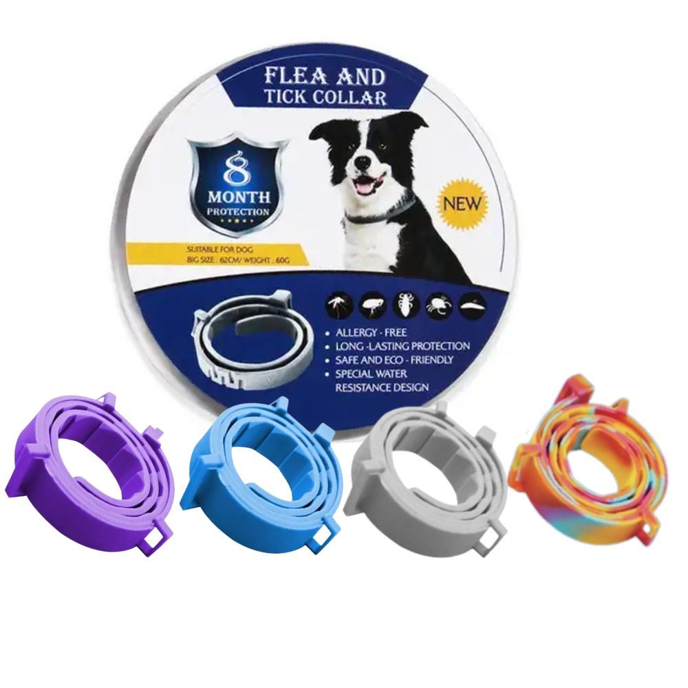 Coleira Anti Pulga Carrapato Leishmaniose Sarna Piolho 62cm