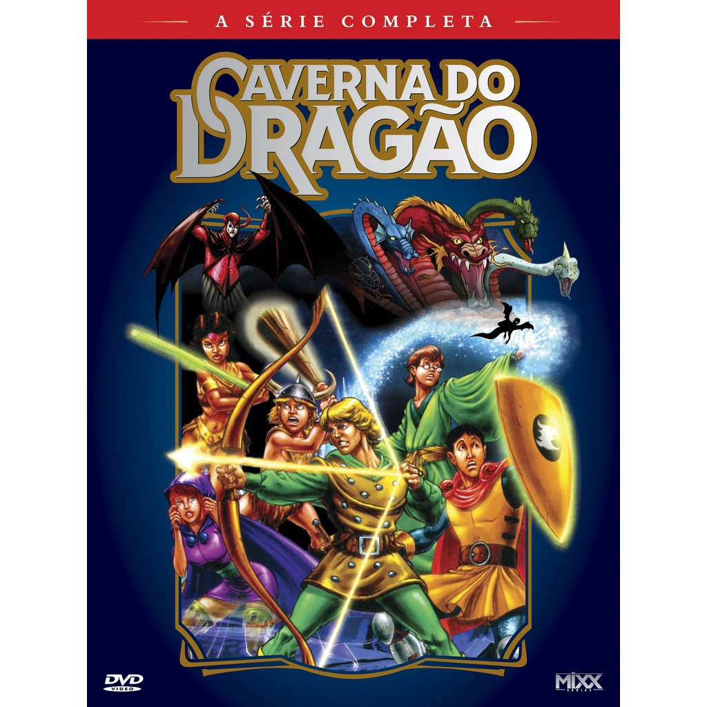 DVD DIGIPACK: Caverna do Dragão (Lacrado) | Shopee Brasil