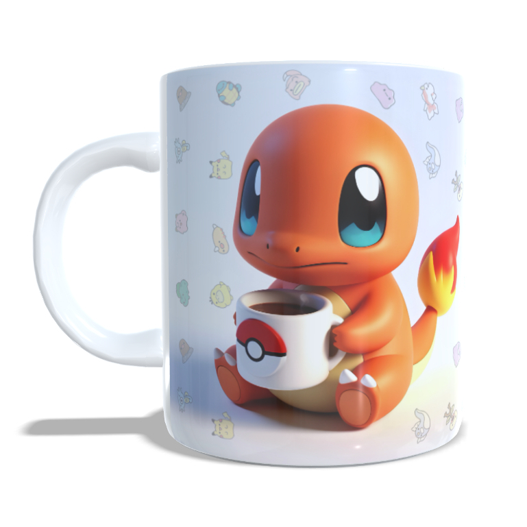 Pokemon - Caneca de cerâmica tipo água Pokémon ㅤ