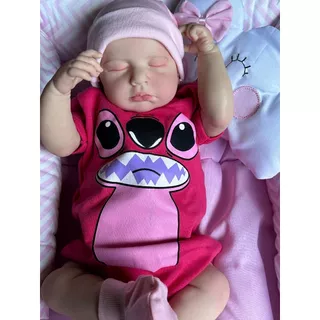 Bebe Reborn Menina Pronta Entrega Realista Vinil Siliconado