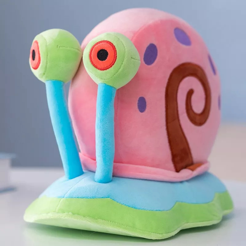 Pelúcia Gary Caracol Bob Esponja - Pronta Entrega Promo | Shopee Brasil