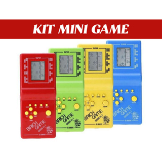 Kit 3 Mini Game De Bolso 9999 Retro Portatil