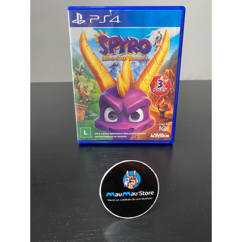 Jogo de PS4 Spyro Reignited Trilogy (MÍDIA FÍSICA)