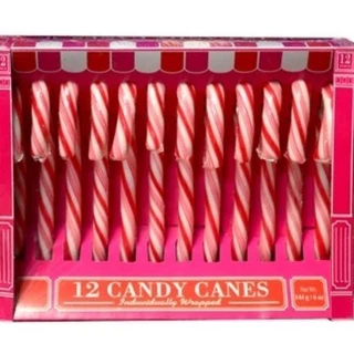 Pirulito Fun Candy Canes Bengalas Natal 144g Importado