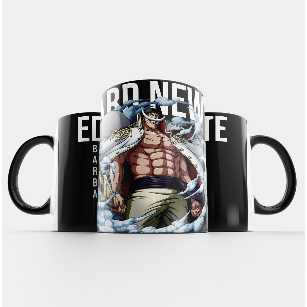 Estátua Edward Newgate Barba Branca Gura Gura No Mi: One Piece