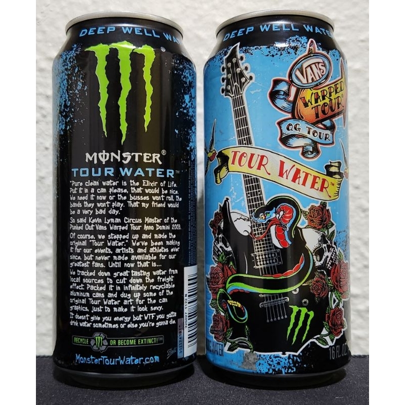 Monster Energy Tour Water 2022 473ml