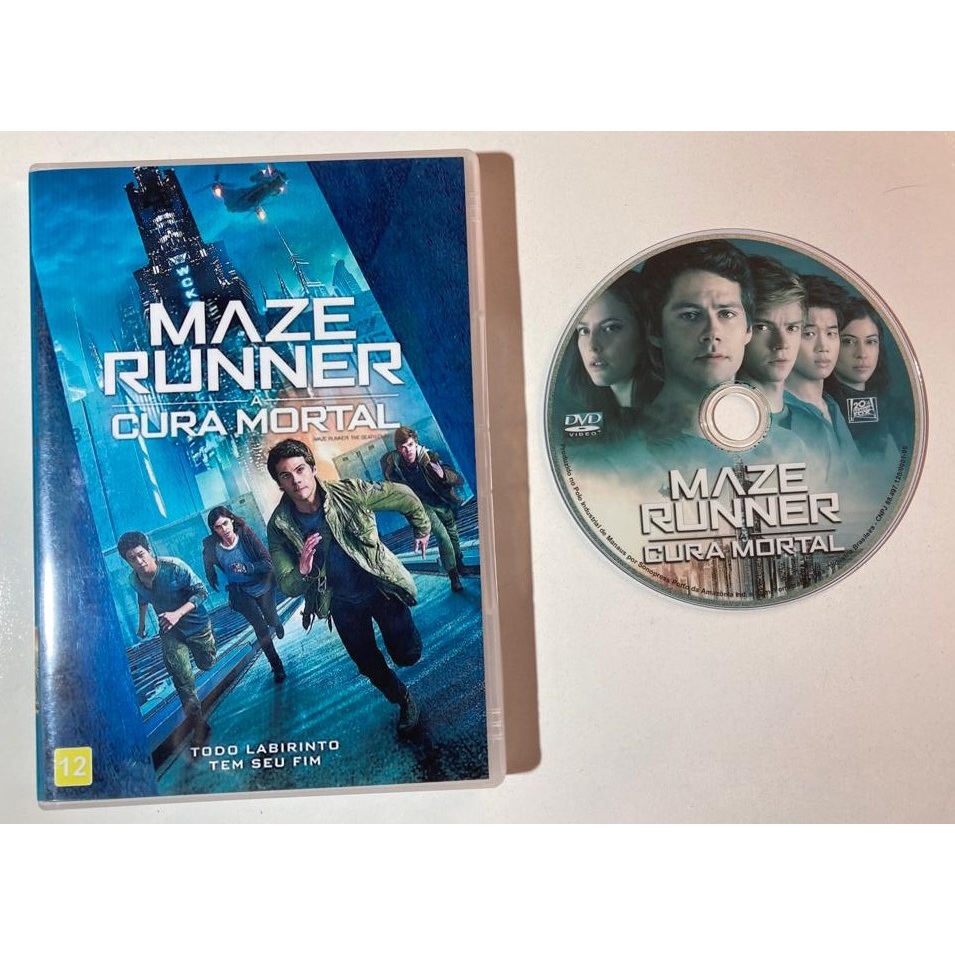 DVD Maze Runner A Cura Mortal - Fox Filmes - Livros de Religião - Magazine  Luiza