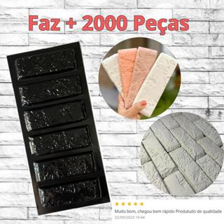 Forma 3D para GESSO Tijolinho Rustico Demolição
