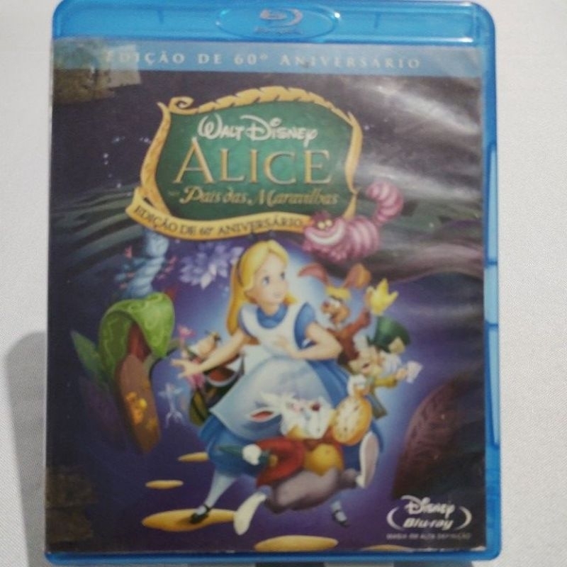 Alice No País Das Maravilhas Edição De 60º Aniversário [Blu-ray]