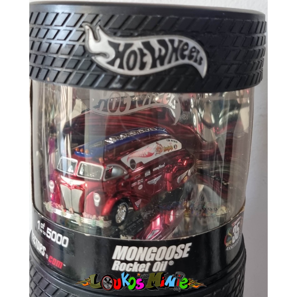 Hot Wheels Rocket Oil Mongoose Tom McEwen 35th 4686/5000 | Shopee