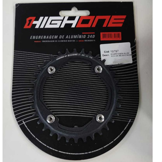 Coroa Bike Mtb High One Alumínio 34 Dentes Bcd 104mm