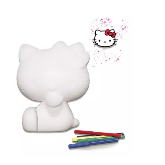 Boneca Hello Kitty Para Colorir Com Canetinhas Para Pintar - Samba