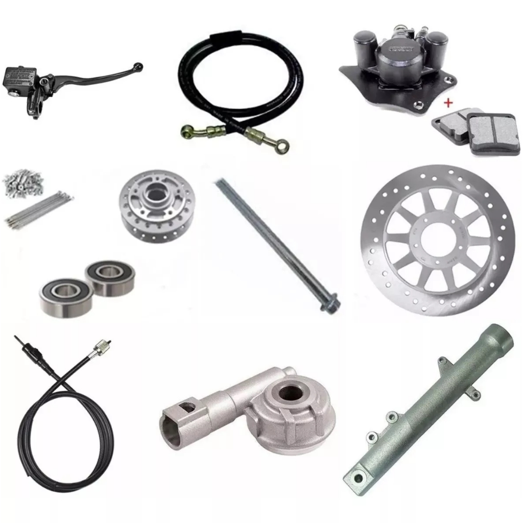 Kit Freio Á Disco Cg Titan 150 Cc Ano 2004 Á 2008 1° Linha (GJB)