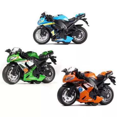 Roma moto corrida de brinquedo super bikes motor cycle verde em Promoção na  Americanas