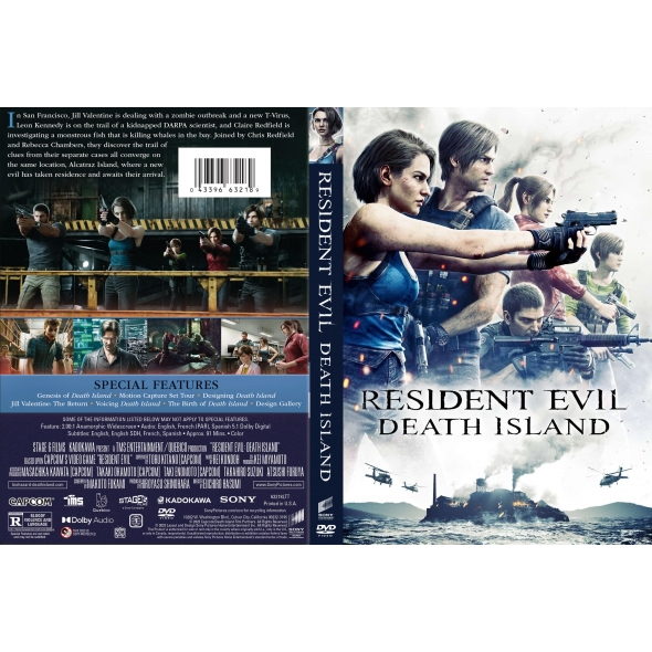 Filme Resident Evil: Death Island (Ilha da Morte) já está disponível para  ser baixado no Brasil - REVIL