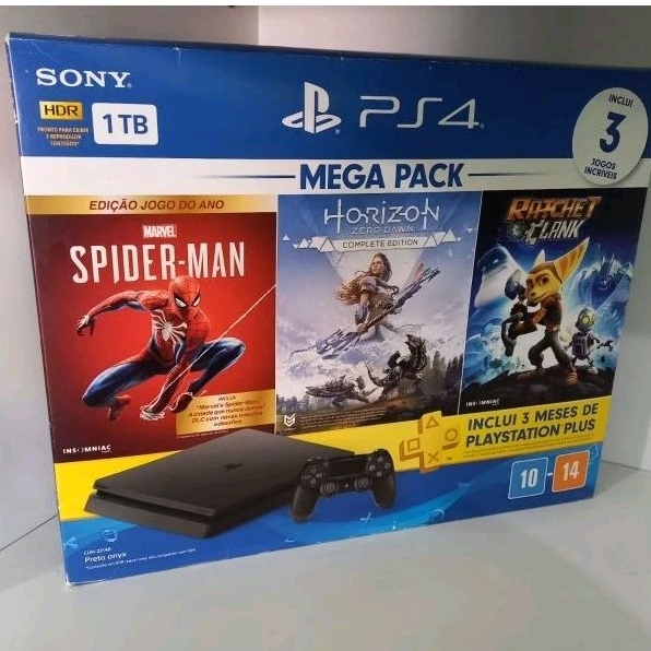 Ps4 Pro 1tb + 2 Controles + 32 Jogos (mídia Fisica) - Escorrega o Preço