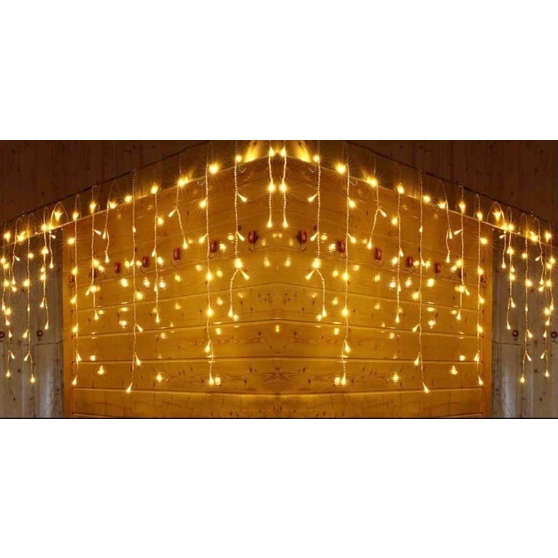 Pisca Cascata Led 110V - Decoração Natal/Ano Novo