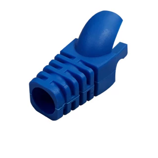 100 Peças Capas Protetora Snap In Para Rj45 Azul