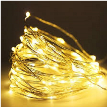 Pisca-Pisca Mangueira Led Branco quente - Decoração Natal/ Ano Novo