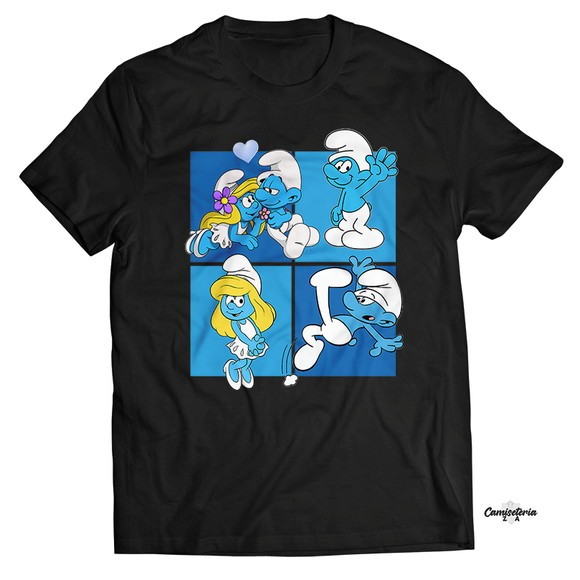 Grizzy e os lemmings kit camiseta e almofada - Tônia Personalizados