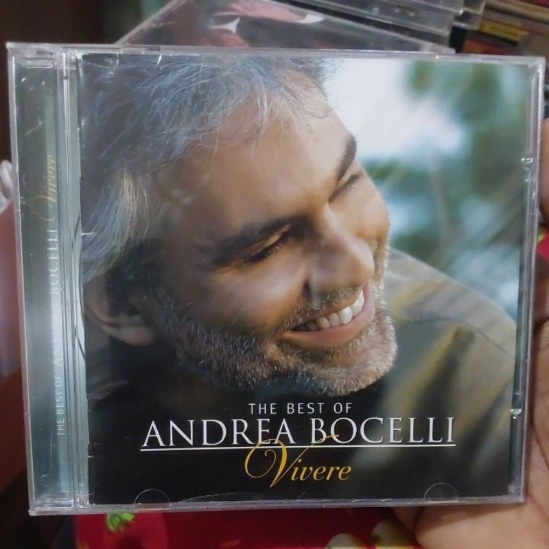 Cd Original Usado - The Best Of Andrea Bocelli - Vivere | Shopee Brasil