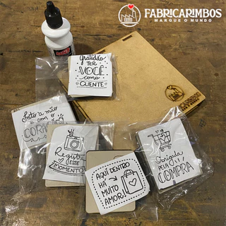Carimbos para Decorar Embalagens - 5cm aprox. escolha no chat 📦❤️