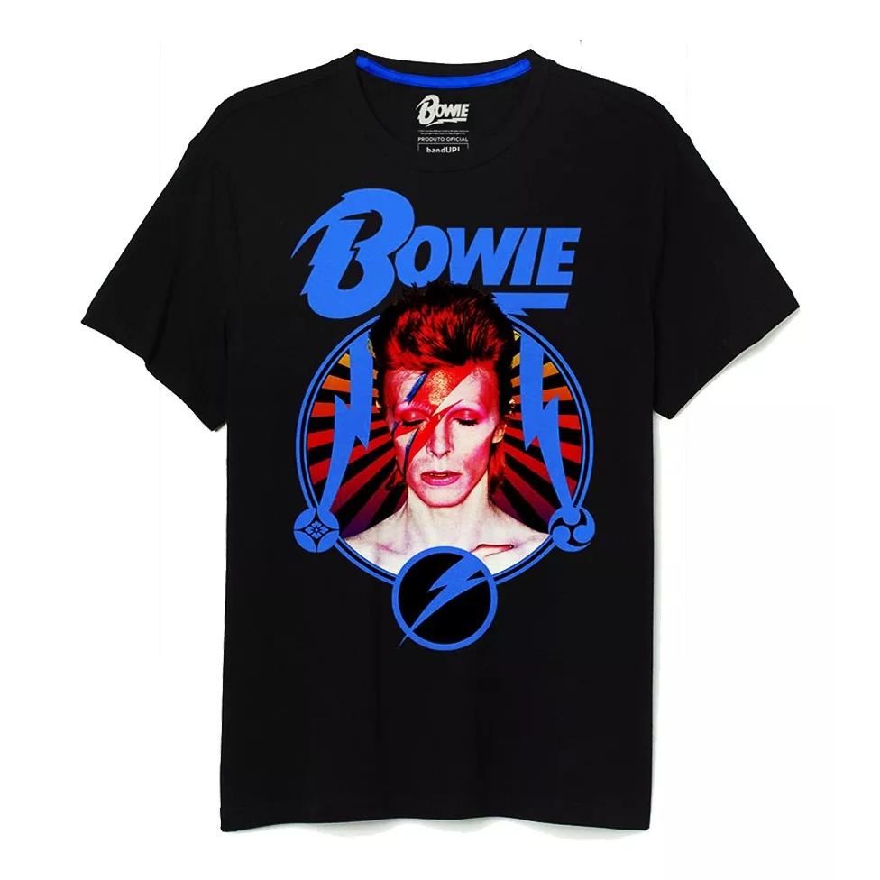 Camiseta David Bowie Stardust Masculina Shopee Brasil