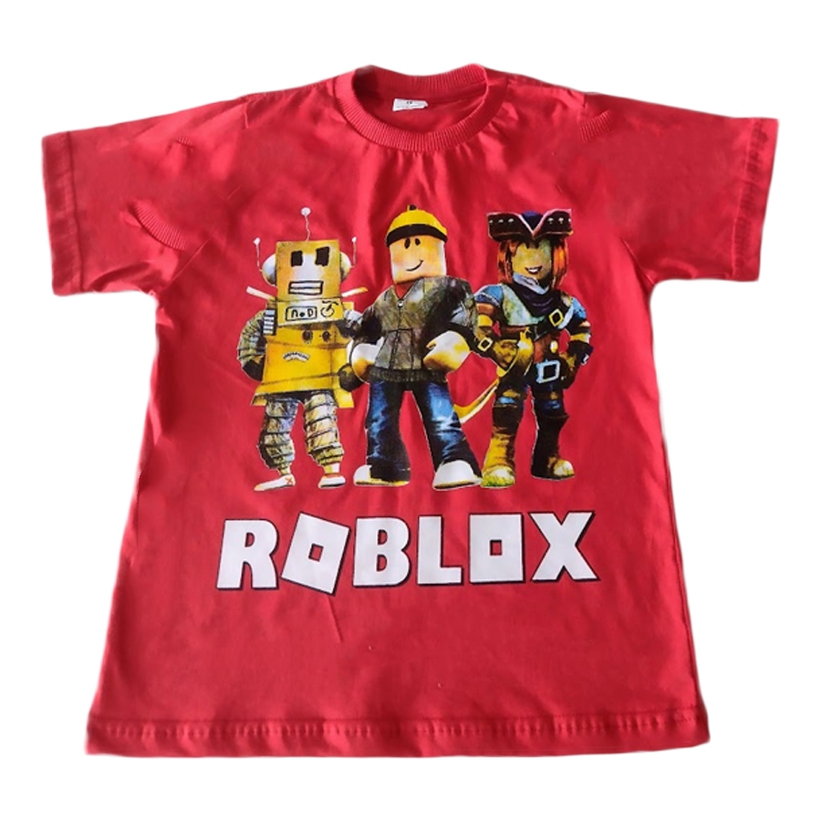 Camiseta T-Shirt Roblox Personagem Player Jogador Algodão em