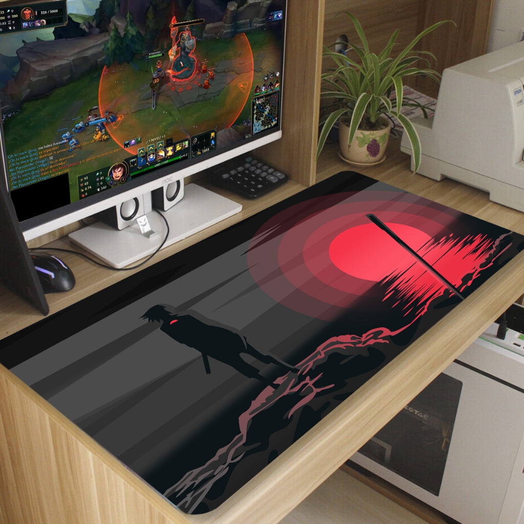 Mouse Pad Gamer Antiderrapante Diversas Estampas 90x40 cm M145