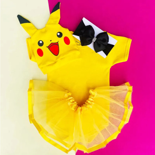 Mulheres Pokemon Pikachu Fantasia De Desenho Animado Fantasia